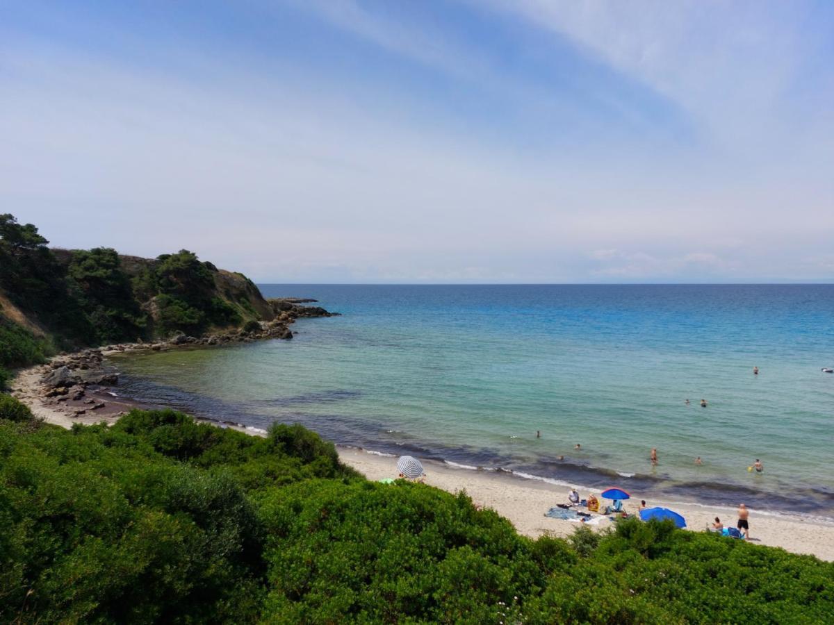 Jonia Appartamento Vacanze Vicino Al Mare Con Giardino Pulsano Exteriör bild